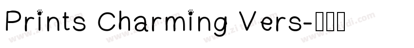 Prints Charming Vers字体转换